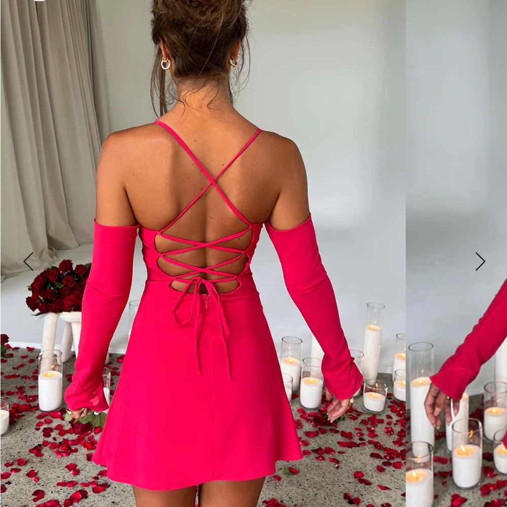 baby boo red fiona dress